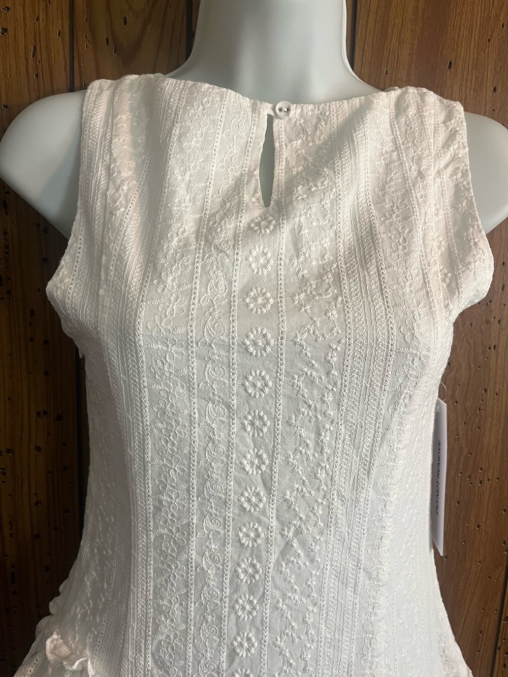 Princess PollyWhite Sleeveless Mini Dress with Tie Detail - Picture 6 of 7